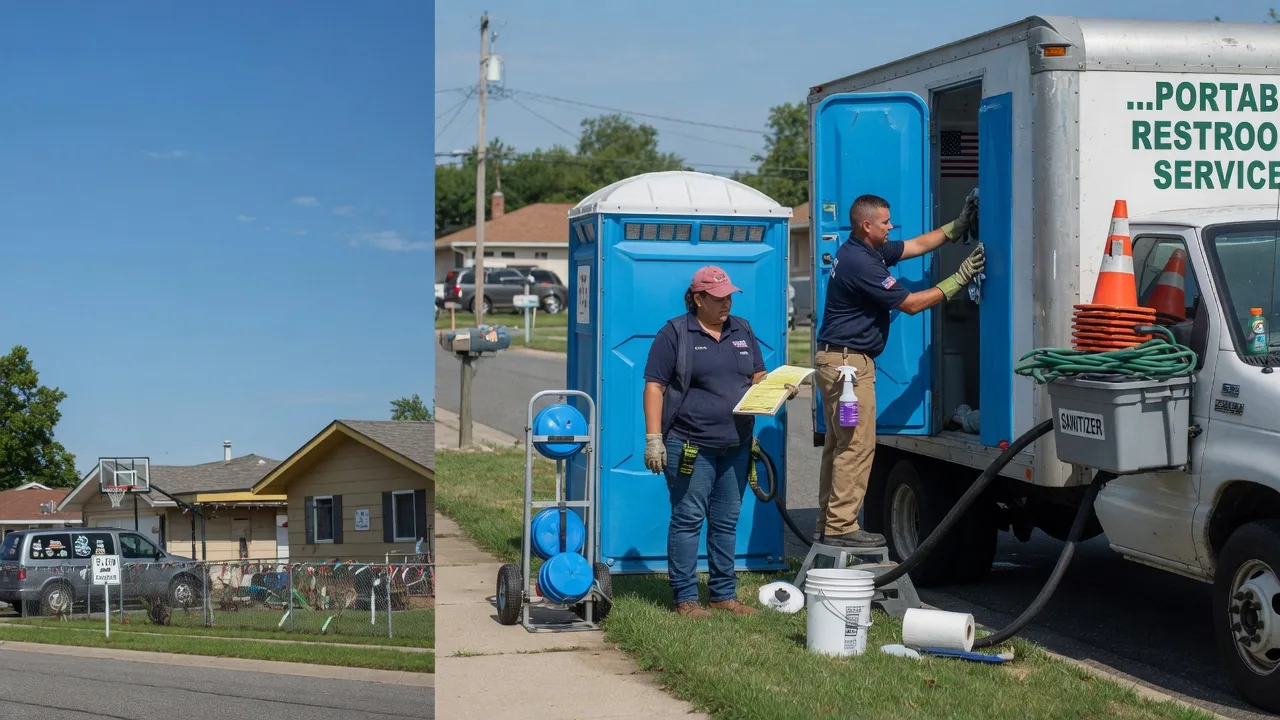 Portable Toilet Rental in Huntersville, NC near me